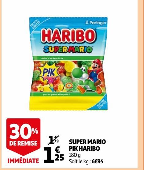 SUPER MARIO PIK HARIBO