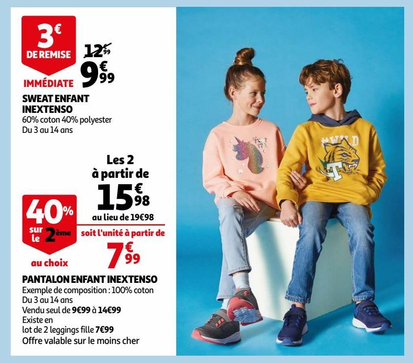 SWEAT ENFANT INEXTENSO