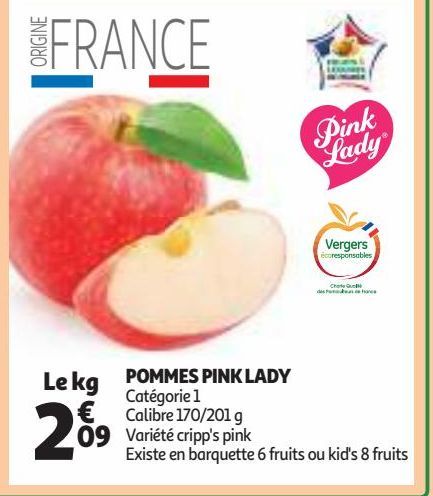 POMMES PINK LADY