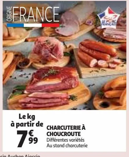 charcuterie à choucroute