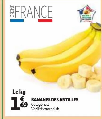 bananes des antilles