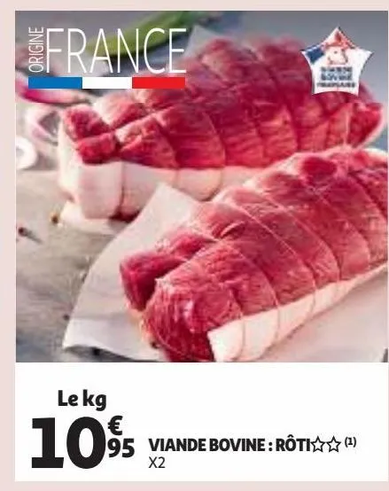 viande bovine : rôti