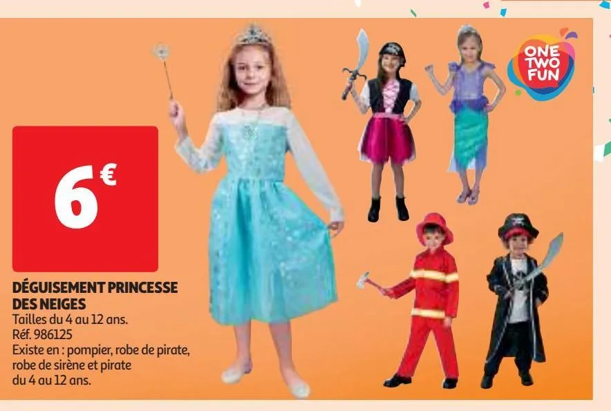 déguisement princesse des neiges