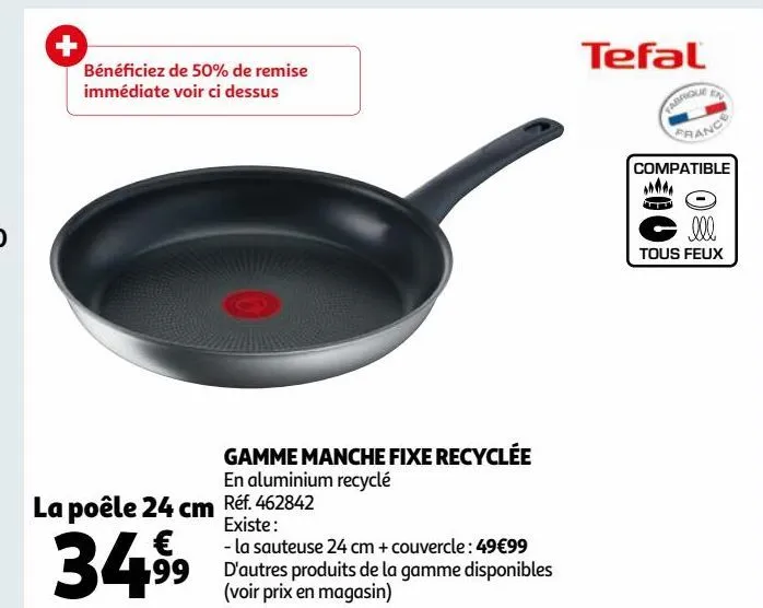 gamme manche fixe recyclée