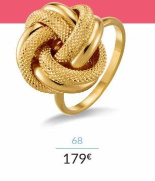 Bague or 375 millième