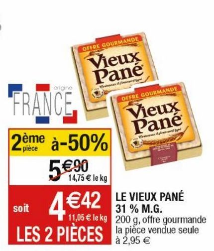 LE VIEUX PANÈ 31% M.G.