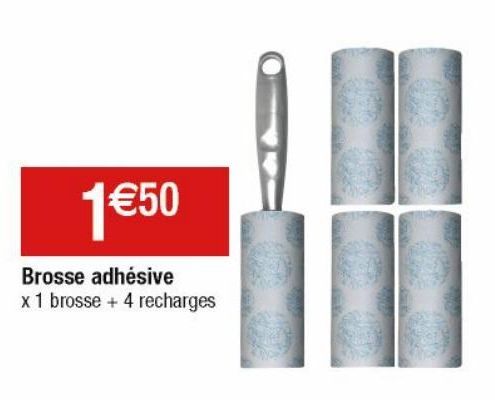 brosse adhesive