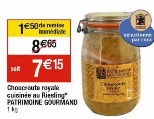 choucroute royale cuisinee au riesling patrimoine gourmand