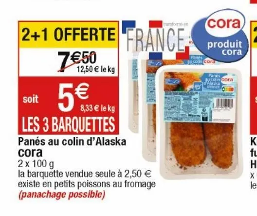 panes au colin d`alaska cora