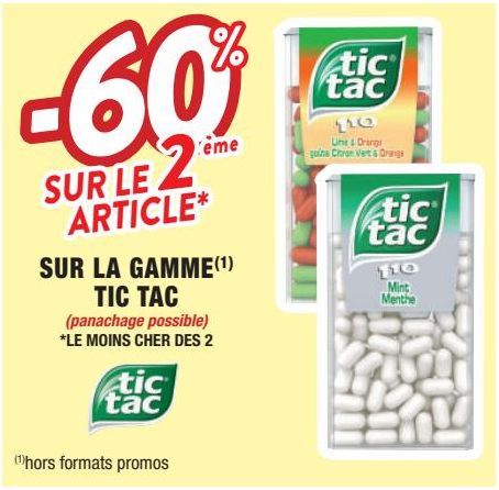 chewing-gums Tic Tac