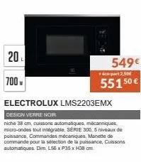 micro-ondes electrolux