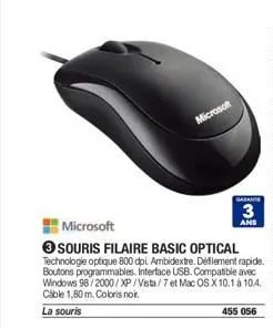 souris microsoft