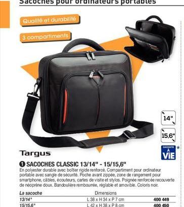 ordinateur portable Targus