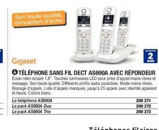 téléphone sans fil Gigaset