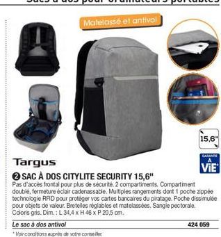 sac à dos Targus