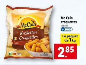 croquettes McCain