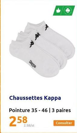 chaussettes Kappa