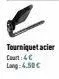 tourniquet acier court:4€ long: 6.50€ 