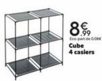 8.99 tee-cart con to th  Cube 4 casiers 