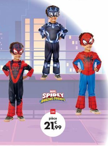 JOU  MARVEL  SPIDEY AMAZING FRIENDS  pièce  21,99 