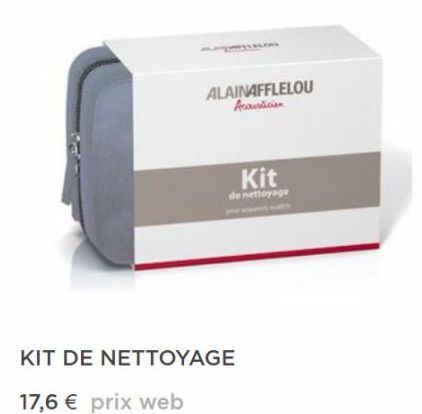 ALAINAFFLELOU Acousticion  Kit de nettoyage  KIT DE NETTOYAGE  17,6 € prix web 