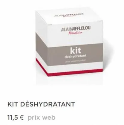 alainafflelou audicion  kit  déshydratant  kit déshydratant  11,5 € prix web 