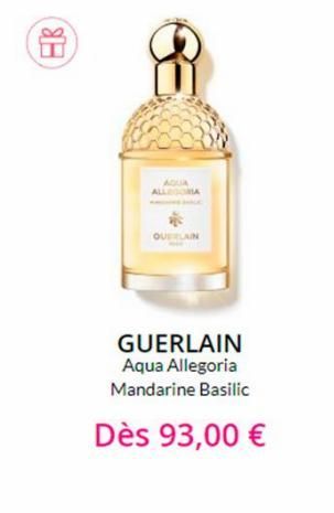 (88)  AQUA  ALLEGOMA  QUERLAIN  GUERLAIN Aqua Allegoria Mandarine Basilic  Dès 93,00 €  