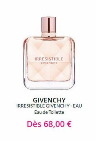 eau de toilette Givenchy