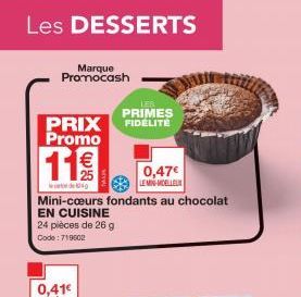 desserts Promo
