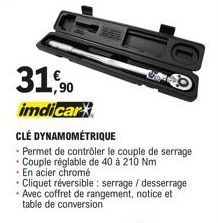 clé dynamométrique 