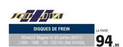 disques de frein 