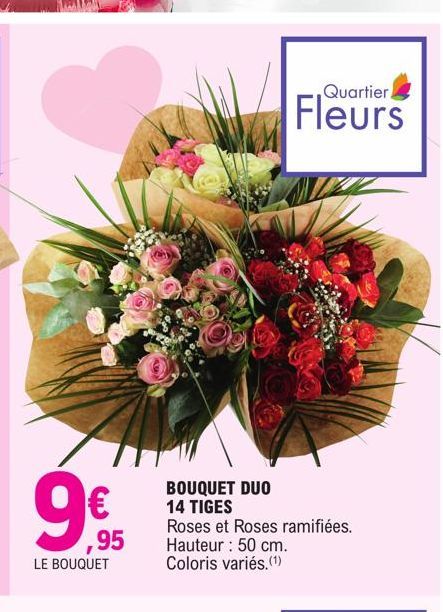 bouquet duo 14 tiges