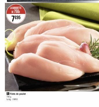 filets de poulet 