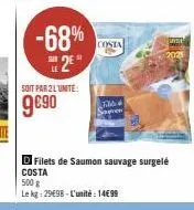 filets de saumon costa