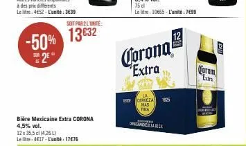 bière mexicaine corona