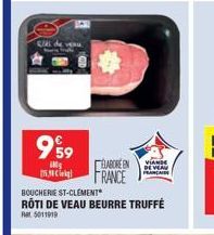 rôti de veau Boucherie St-Clément