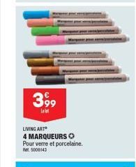 marqueurs Living Art