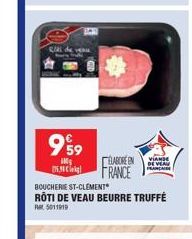 rôti de veau Boucherie St-Clément