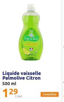 liquide vaisselle Palmolive