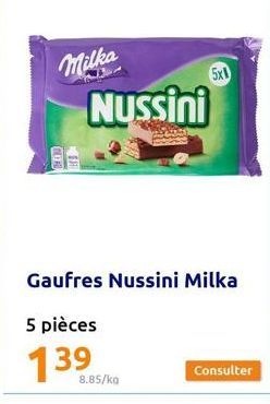 gaufres Milka