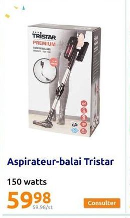 aspirateur balai Tristar