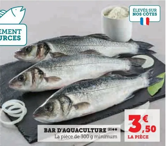 bar d'aquaculture