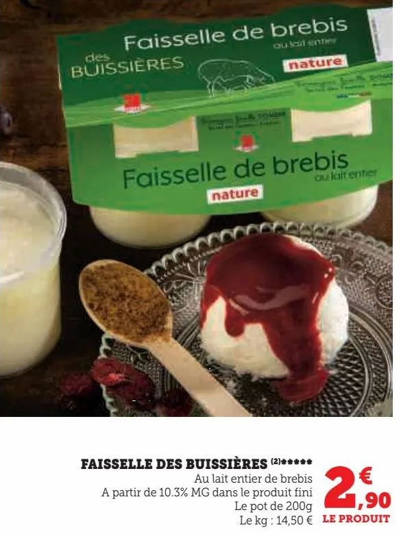 faisselle des buissières