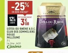 promos Côtes du Rhône