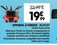 fondue au chocolat 