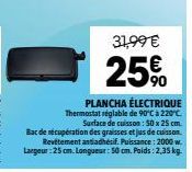 plancha électrique 