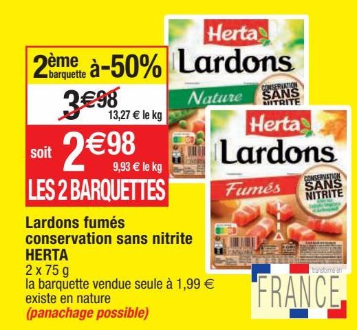 lardons Herta