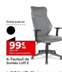 fauteuil de bureau 