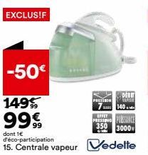 centrale vapeur Vedette