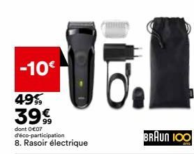 rasoir électrique Braun